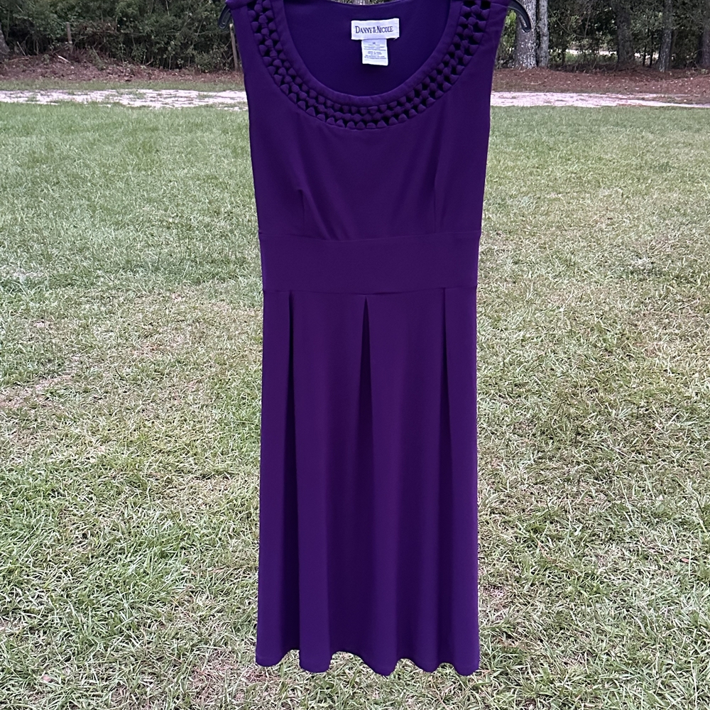 Danny & Nicole Purple Dress